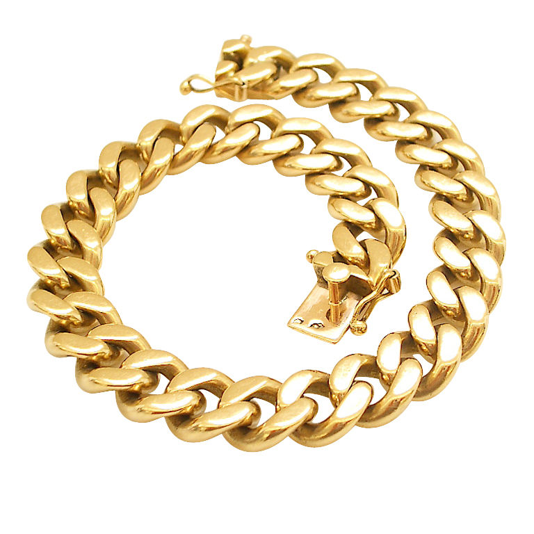 Fred of Paris 1970 Bracelet In Textured 18Kt Yellow Gold With